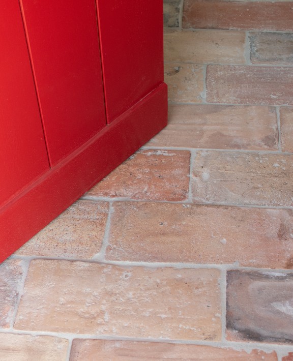 Inkom met terracotta